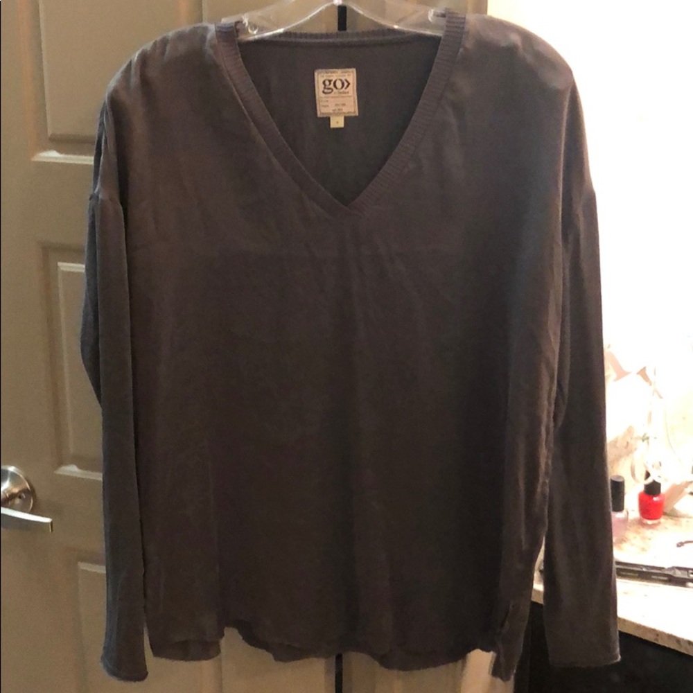 Washable silk top